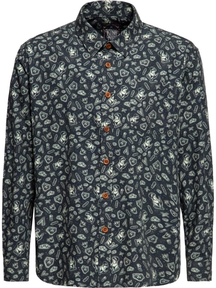 Рубашка King Kerosin, черный
Рубашка King Kerosin, черный