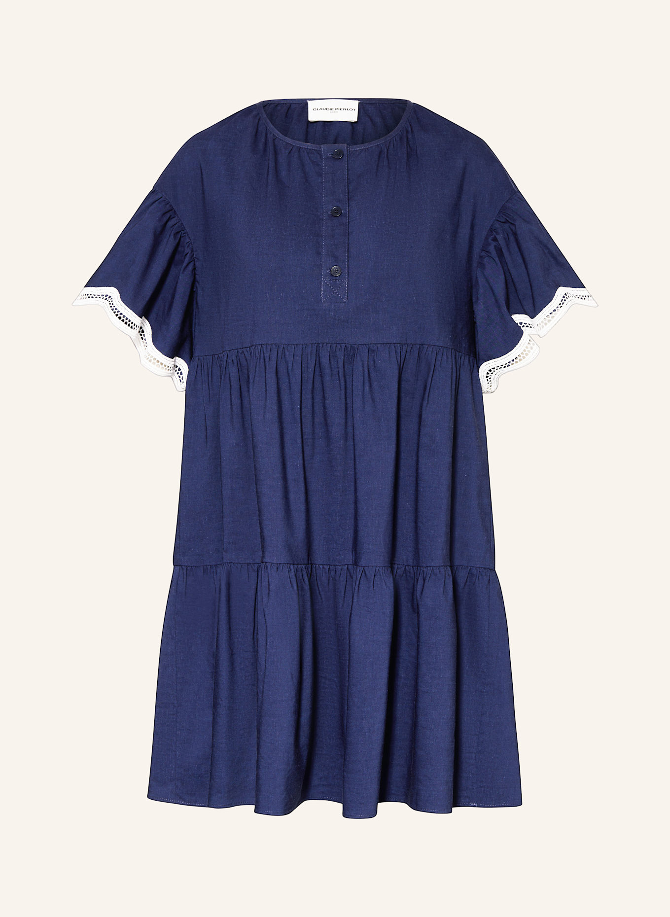Платье со льном Claudie Pierlot, синий
Платье со льном Claudie Pierlot, синий