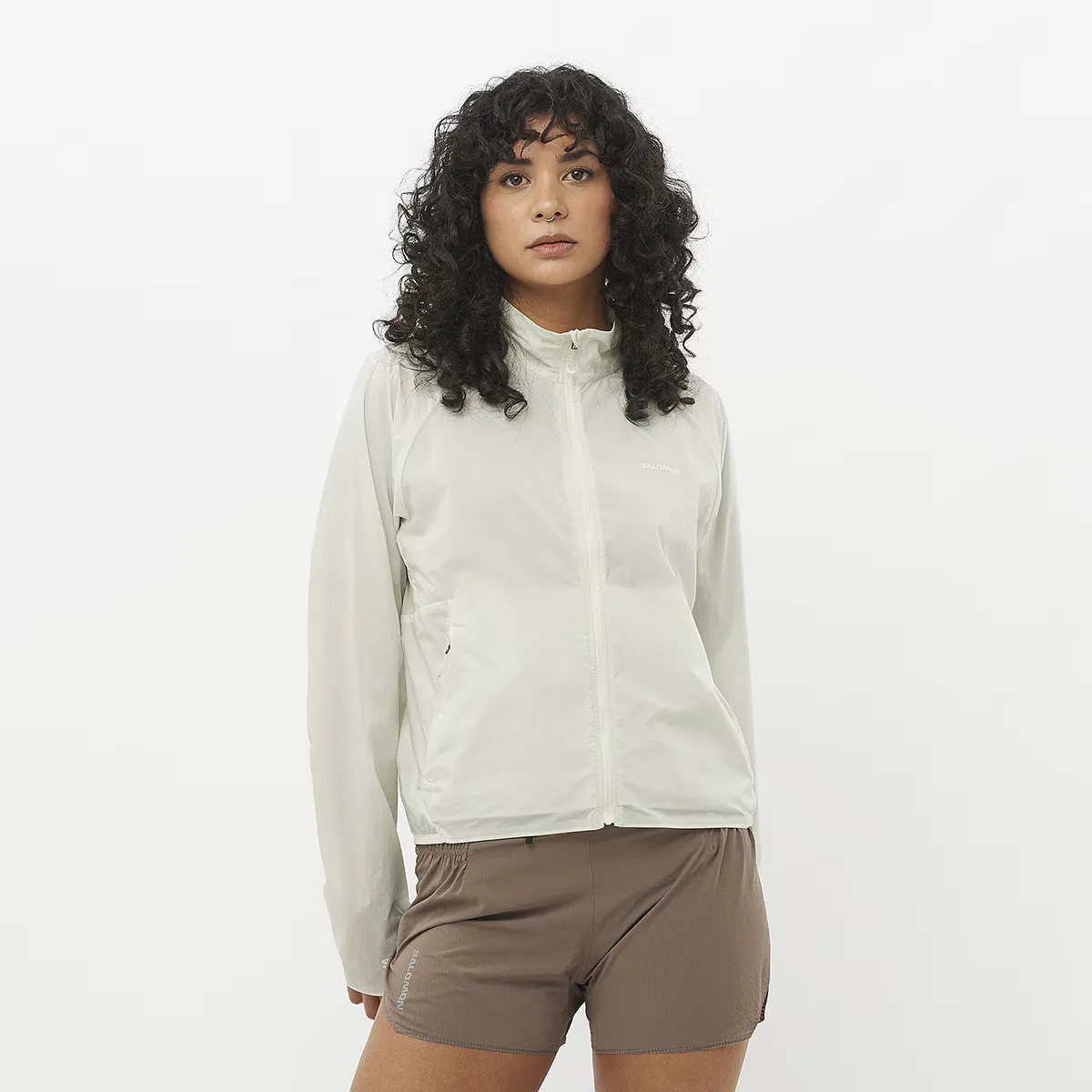 Женская куртка-ветровка Salomon SHKout FLY, зеленый 
Женская куртка-ветровка Salomon SHKout FLY, зеленый