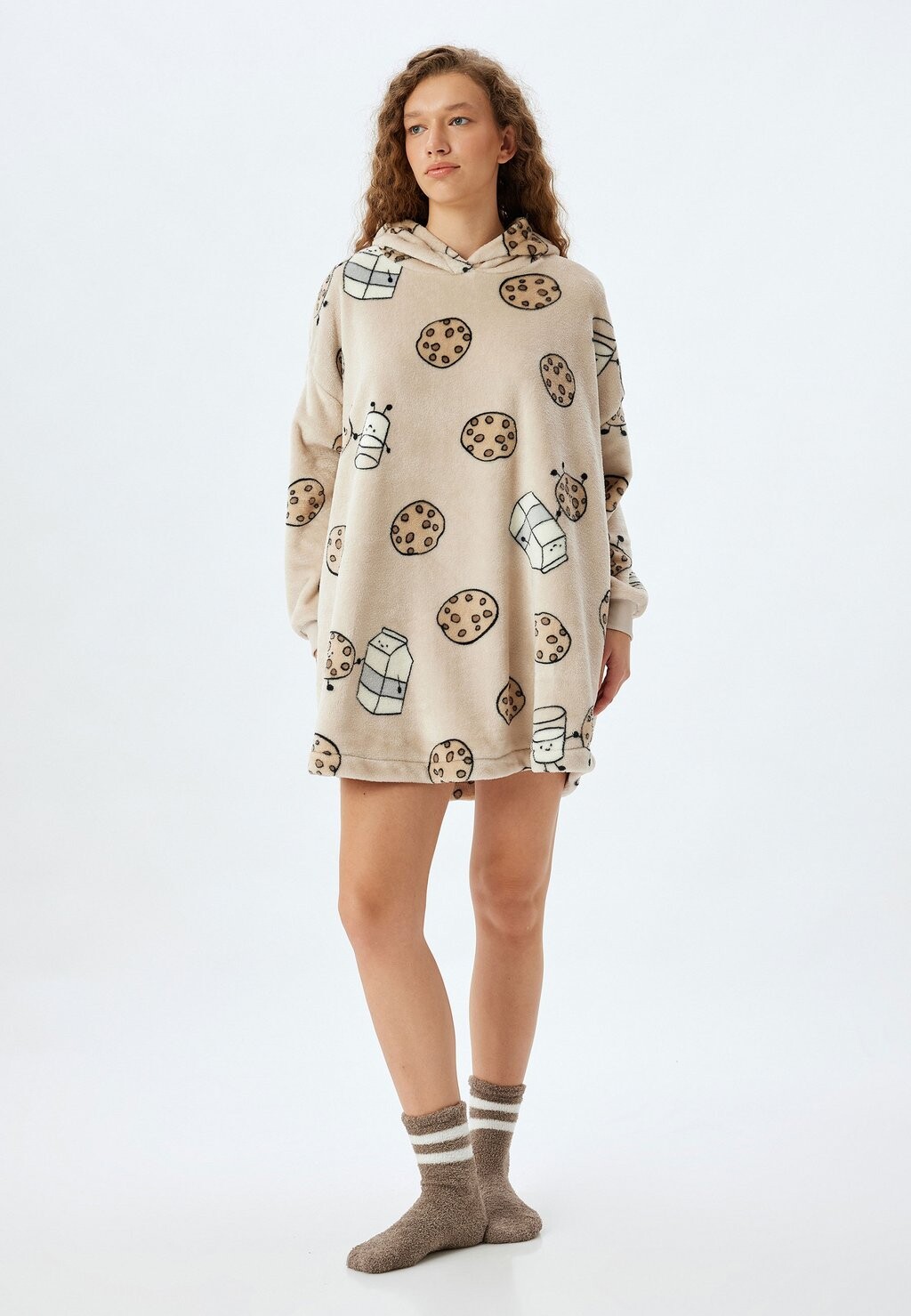 Ночная рубашка Koton, бежевый
Ночная рубашка Koton, бежевый