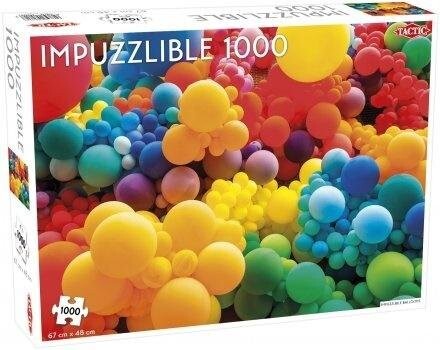 Тактика, пазл, Impuzzlible Balloons, 1000 шт. Tactic
Тактика, пазл, Impuzzlible Balloons, 1000 шт. Tactic