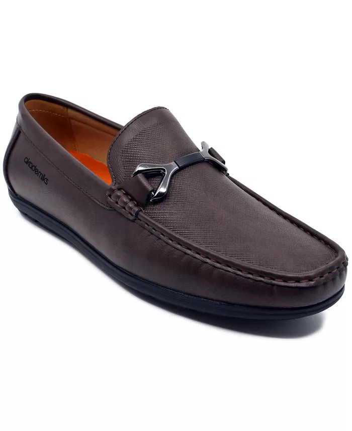 Мужские удобные лоферы Ogden Slip On Akademiks, коричневый 
Мужские удобные лоферы Ogden Slip On Akademiks, коричневый