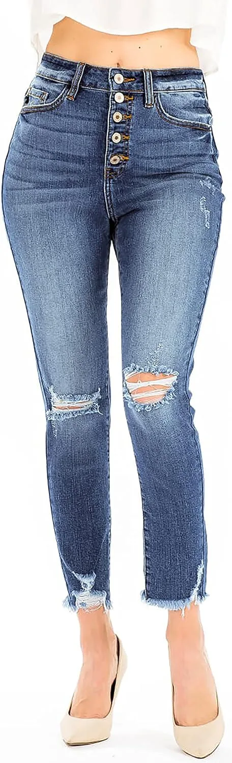 Женские джинсы Kan Can High Rise Button Fly Super Skinny
Женские джинсы Kan Can High Rise Button Fly Super Skinny