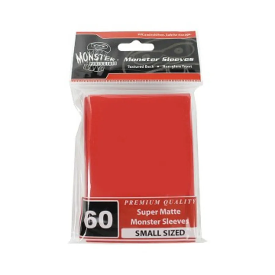 Низкорослый — суперматовый красный (60), Monster Protectors - Card Sleeves - Undersized
Низкорослый — суперматовый красный (60), Monster Protectors - Card Sleeves - Undersized