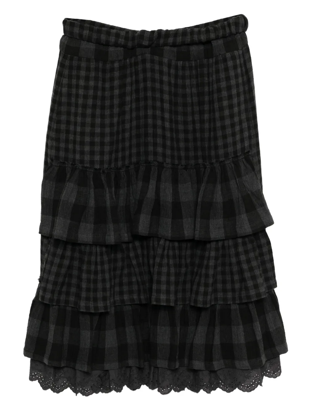 Ярусная юбка с подворотом Open YY, черный
Ярусная юбка с подворотом Open YY, черный