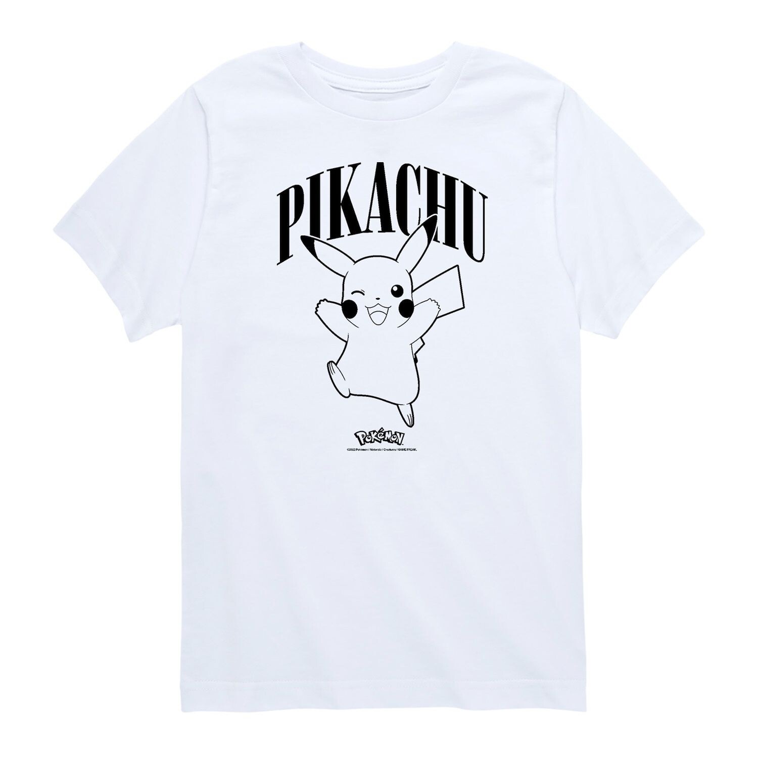 Футболка с рисунком Покемон Пикачу для мальчиков 8–20 лет Pokemon, белый
Футболка с рисунком Покемон Пикачу для мальчиков 8–20 лет Pokemon, белый