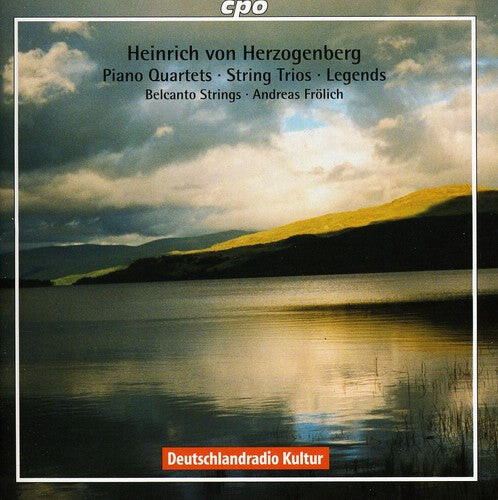 CD диск Herzogenberg / Frolich / Belcanto Strings: Piano Quartets / String Trios / Legends
CD диск Herzogenberg / Frolich / Belcanto Strings: Piano Quartets / String Trios / Legends