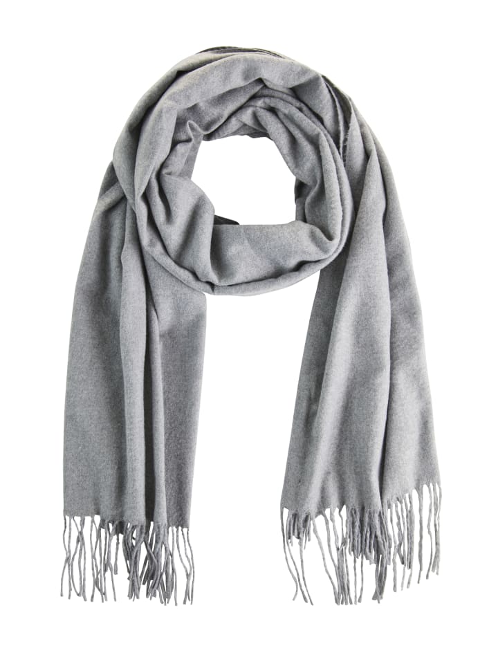 Шарф светло-серого меланжа Laura Scott
Шарф светло-серого меланжа Laura Scott