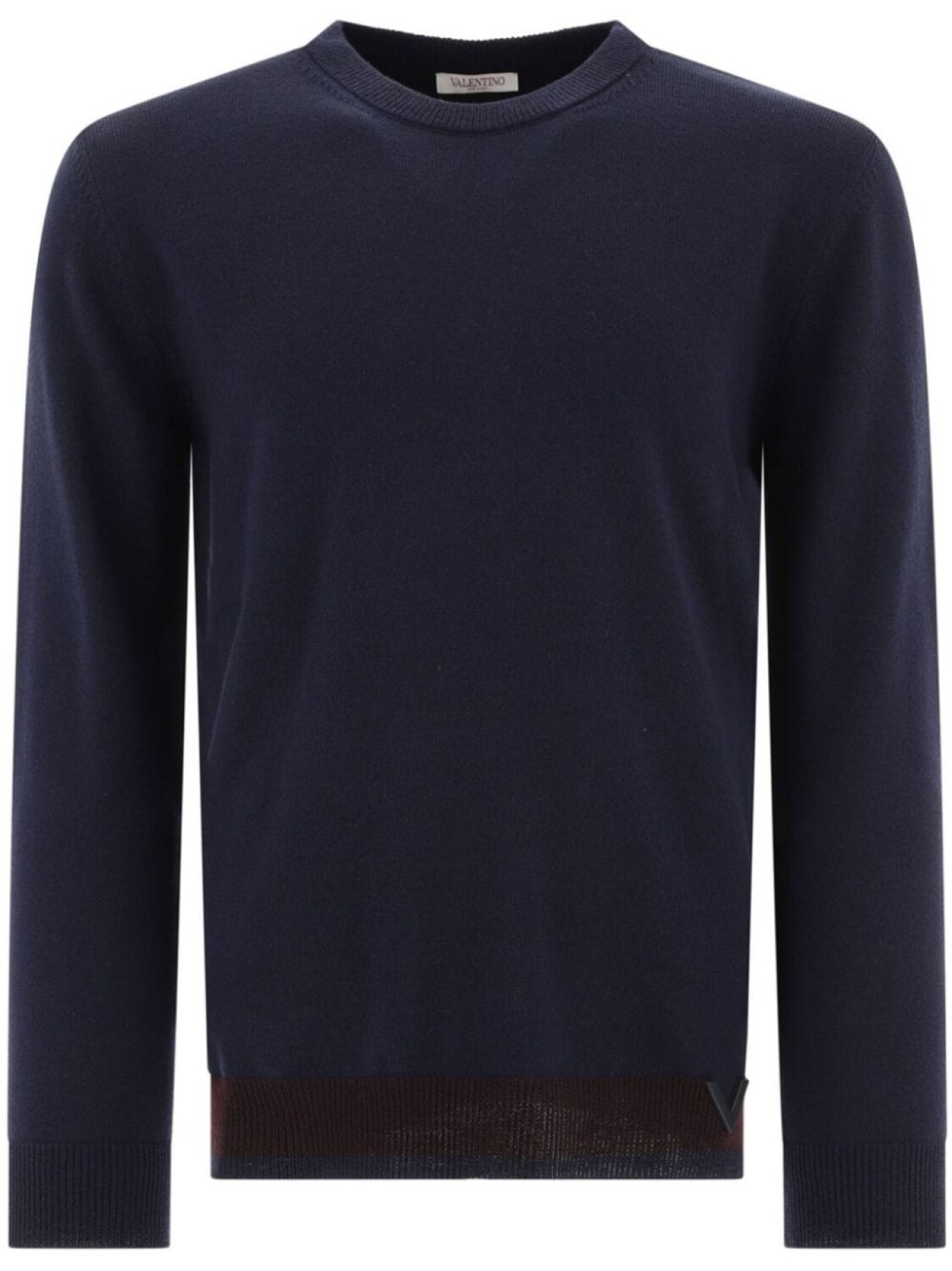 Valentino Garavani джемпер с аппликацией-логотипом, синий
Valentino Garavani джемпер с аппликацией-логотипом, синий