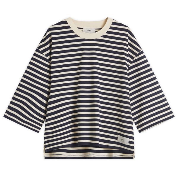 Футболка в полоску большого размера Ami Paris, мультиколор
Футболка в полоску большого размера Ami Paris, мультиколор