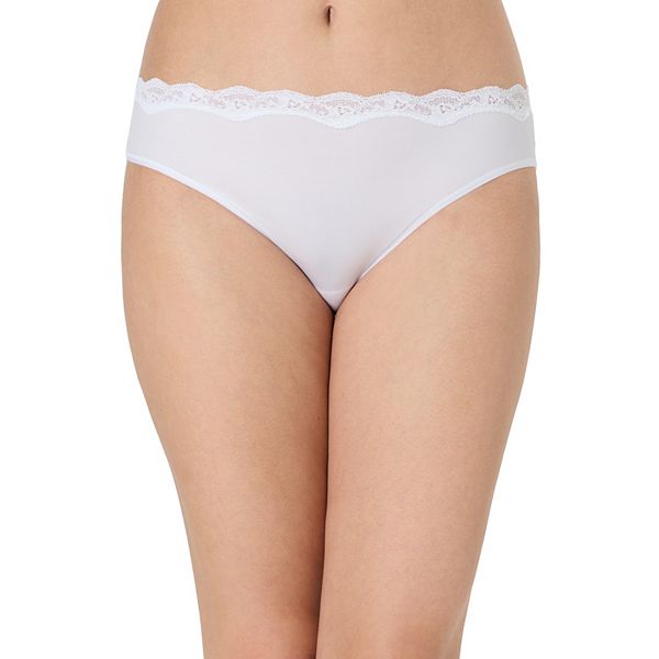 Женские кружевные бикини-трусики cheeky Maidenform, White
Женские кружевные бикини-трусики cheeky Maidenform, White