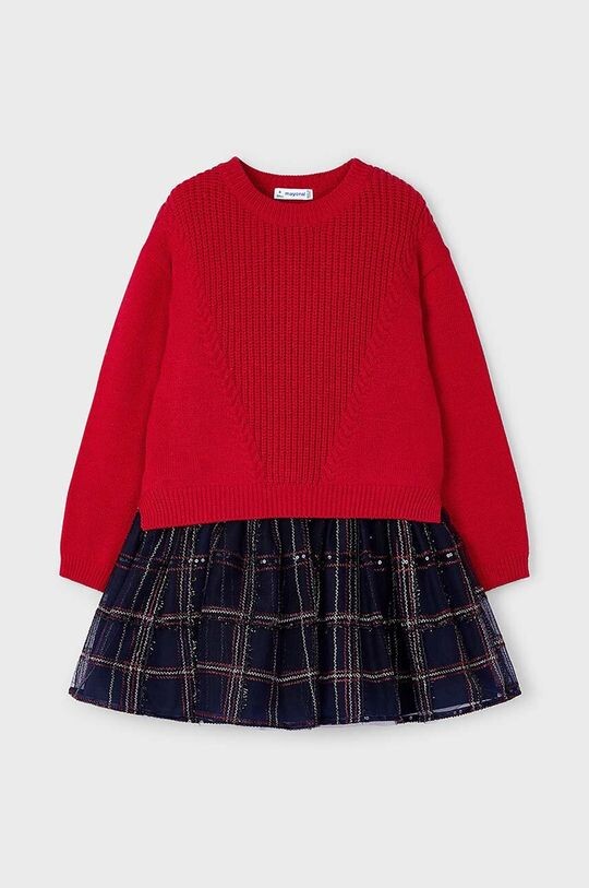 Детское платье и кардиган Mayoral, красный
Детское платье и кардиган Mayoral, красный