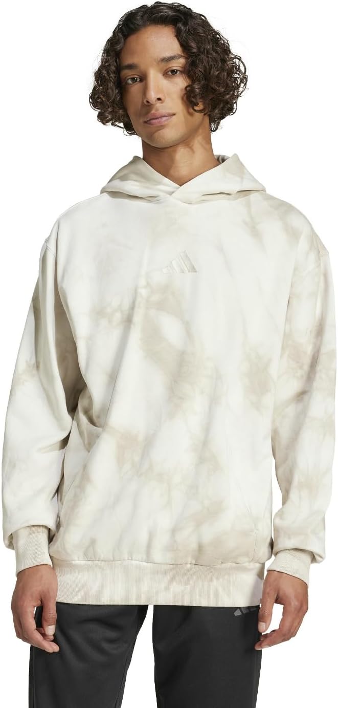 Мужская толстовка ALL SZN из флиса с эффектом потертости, модель JSH69 Adidas
Мужская толстовка ALL SZN из флиса с эффектом потертости, модель JSH69 Adidas