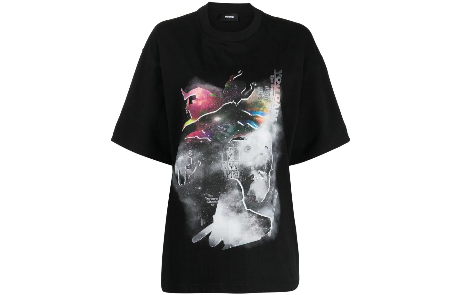 Футболка с рукавом дроп-шилдер женская черная WE11DONE
Футболка с рукавом дроп-шилдер женская черная WE11DONE