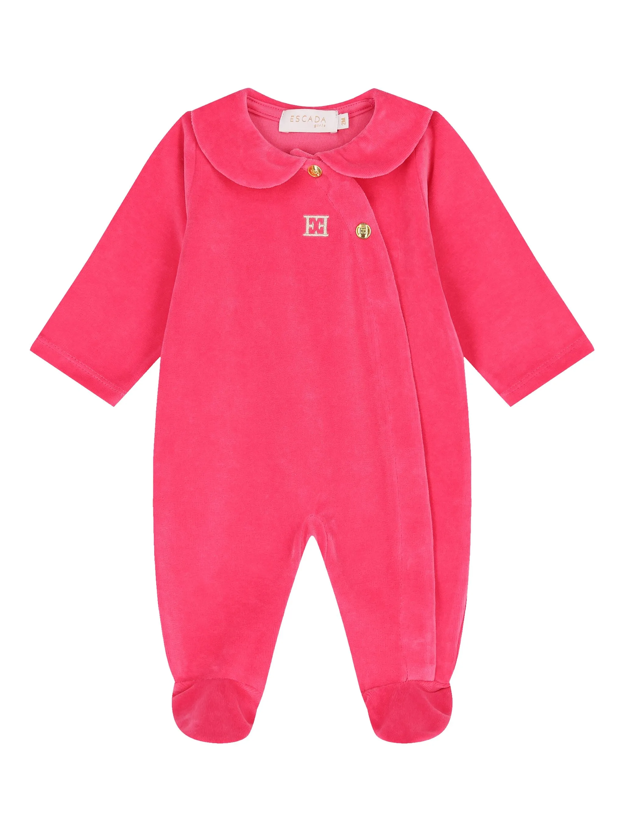 Пижама с воротником Питер Пэн и логотипом Escada Kids, розовый
Пижама с воротником Питер Пэн и логотипом Escada Kids, розовый