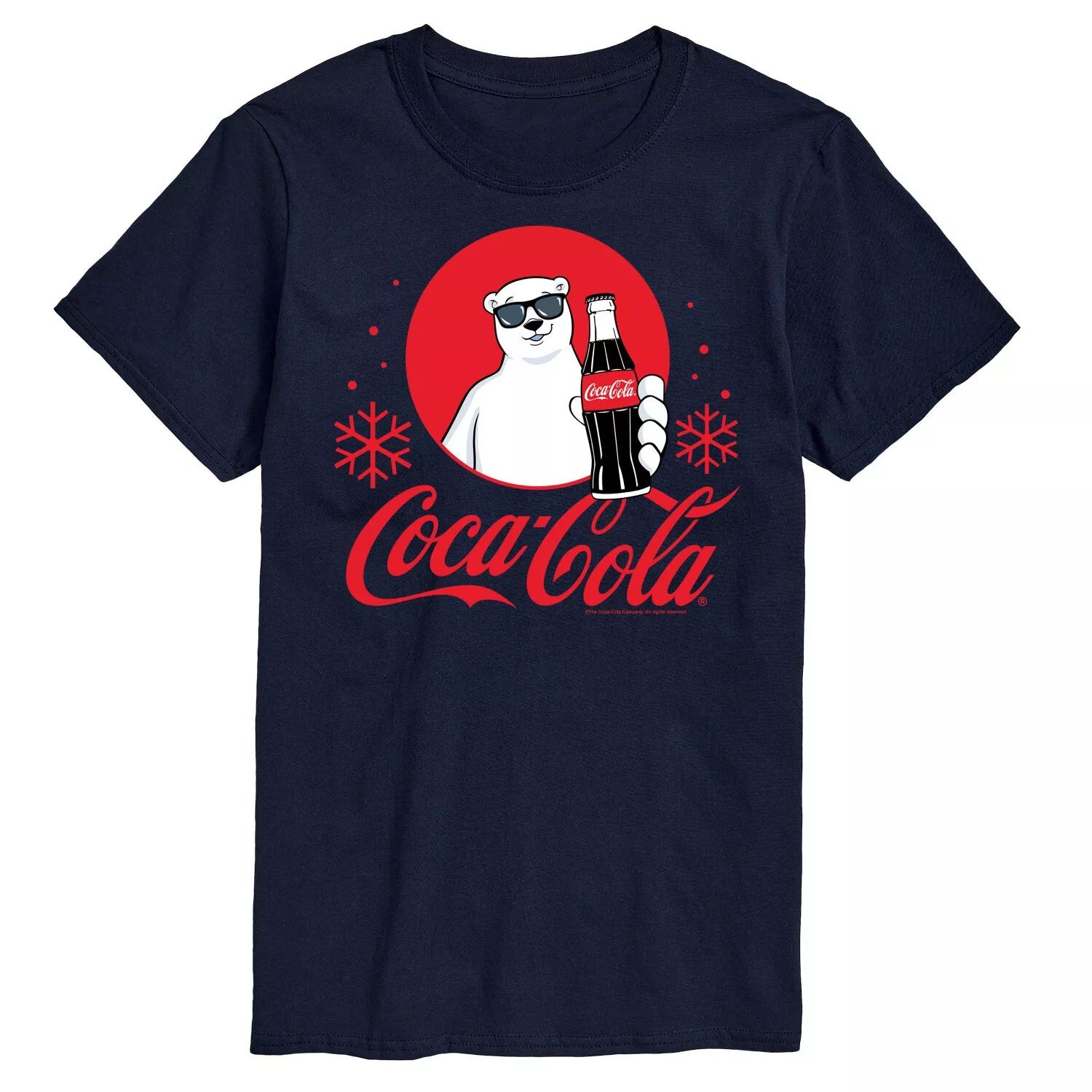 Футболка Big & Tall с белым рисунком медведя Coca-Cola, Blue Licensed Character, синий
Футболка Big & Tall с белым рисунком медведя Coca-Cola, Blue Licensed Character, синий