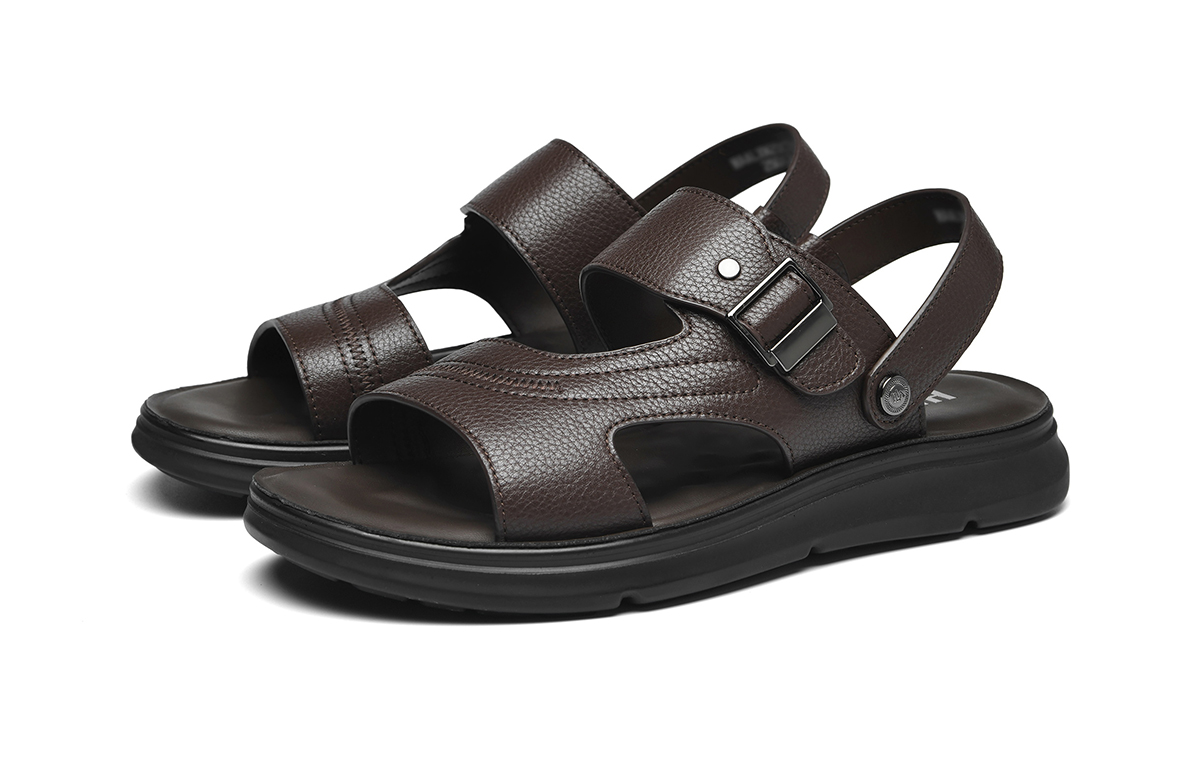 HLA Римские сандалии мужские коричневые, цвет Brown 
HLA Римские сандалии мужские коричневые, цвет Brown