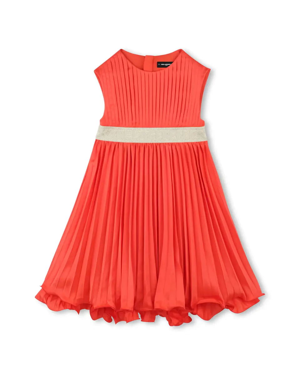 Платье для девочки в оранжевом цвете без рукавов Karl Lagerfeld Kids, оранжевый
Платье для девочки в оранжевом цвете без рукавов Karl Lagerfeld Kids, оранжевый
