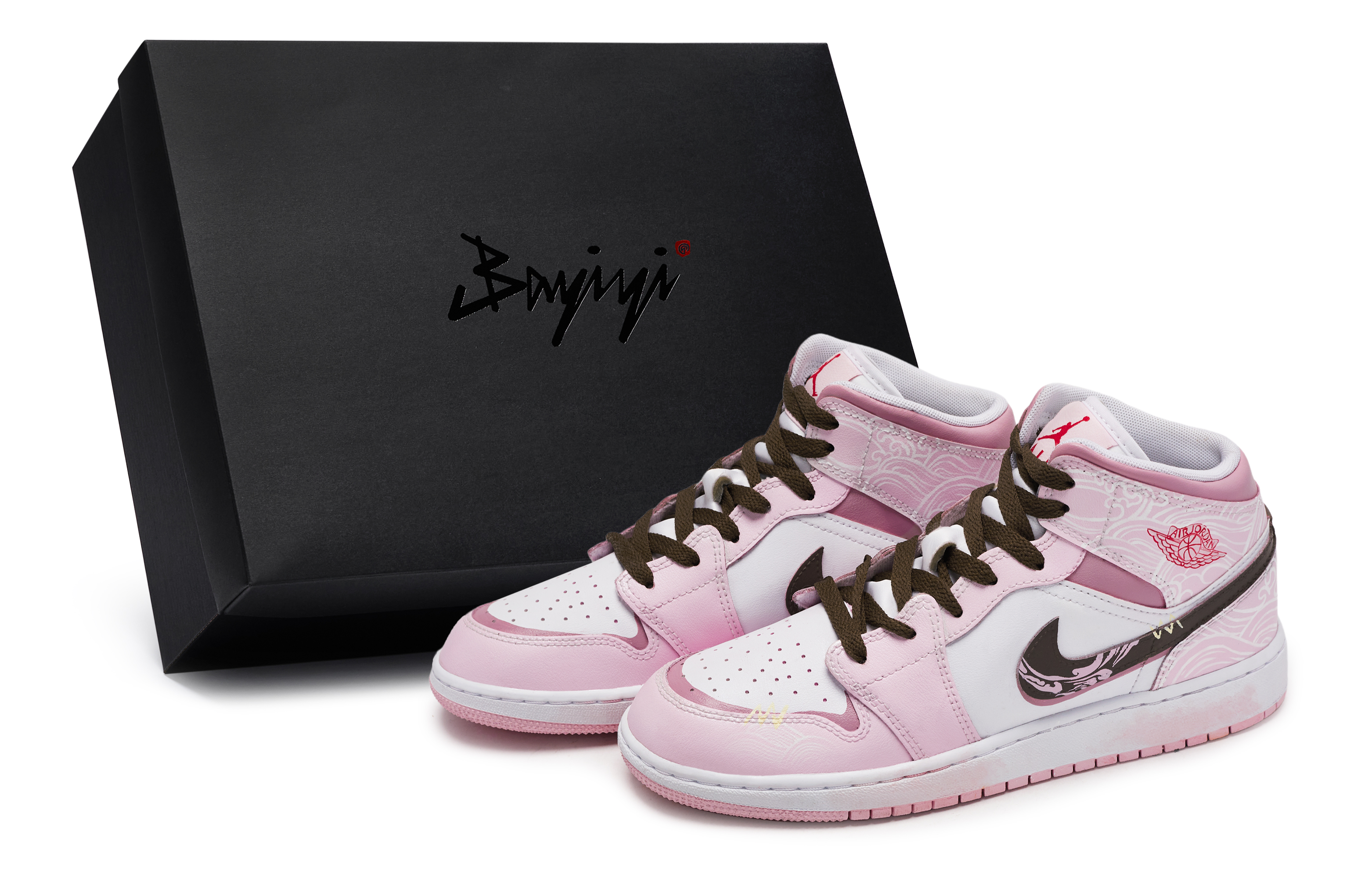 Баскетбольные кроссовки Air 1 Anti Slip с износостойким верхом средней высоты для детей и подростков Jordan, белый/розовый/коричневый
Баскетбольные кроссовки Air 1 Anti Slip с износостойким верхом средней высоты для детей и подростков Jordan, белый/розовый/коричневый