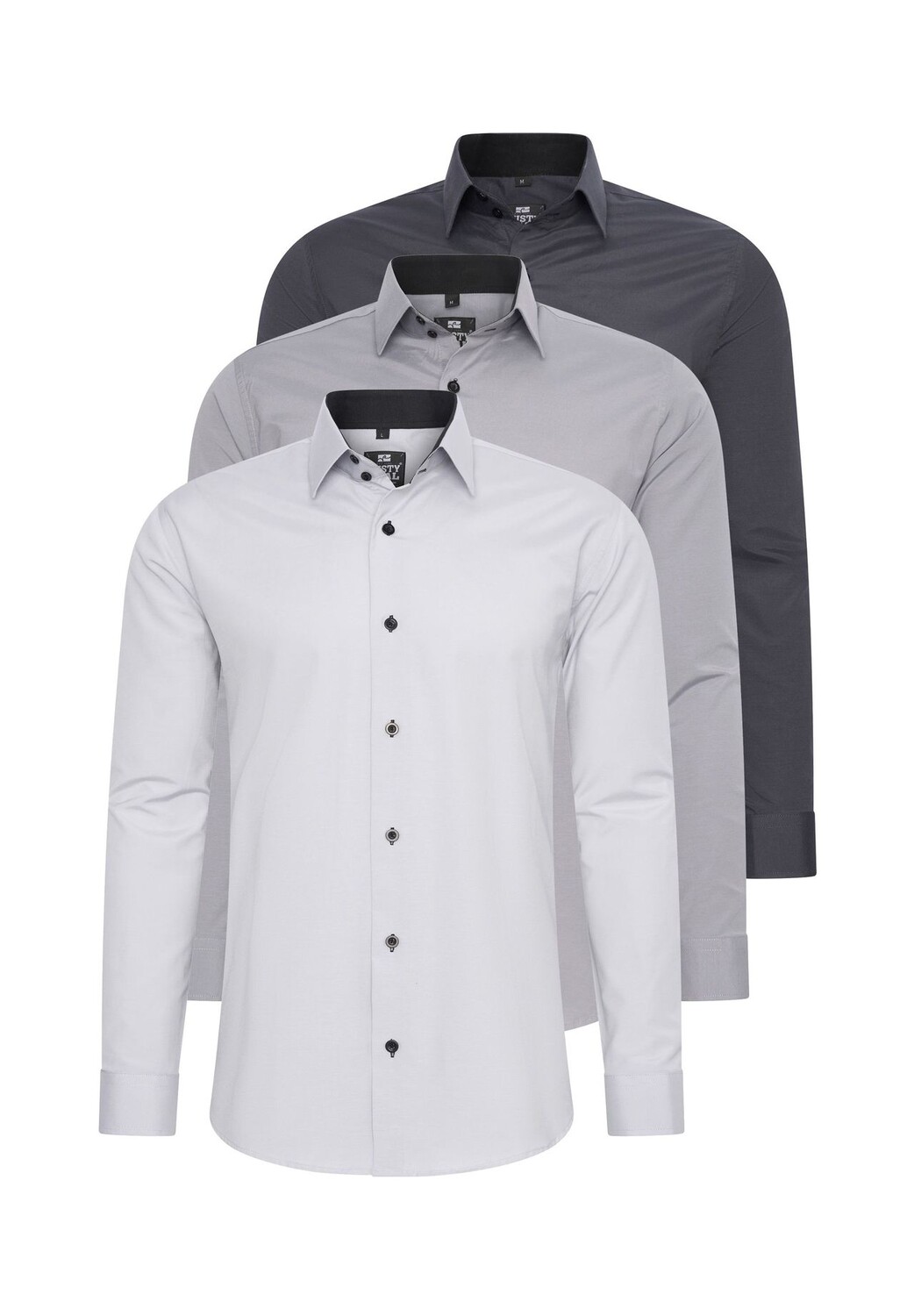 Рубашка (3 шт) с длинными рукавами, приталенного кроя RUSTY NEAL, серый
Рубашка (3 шт) с длинными рукавами, приталенного кроя RUSTY NEAL, серый