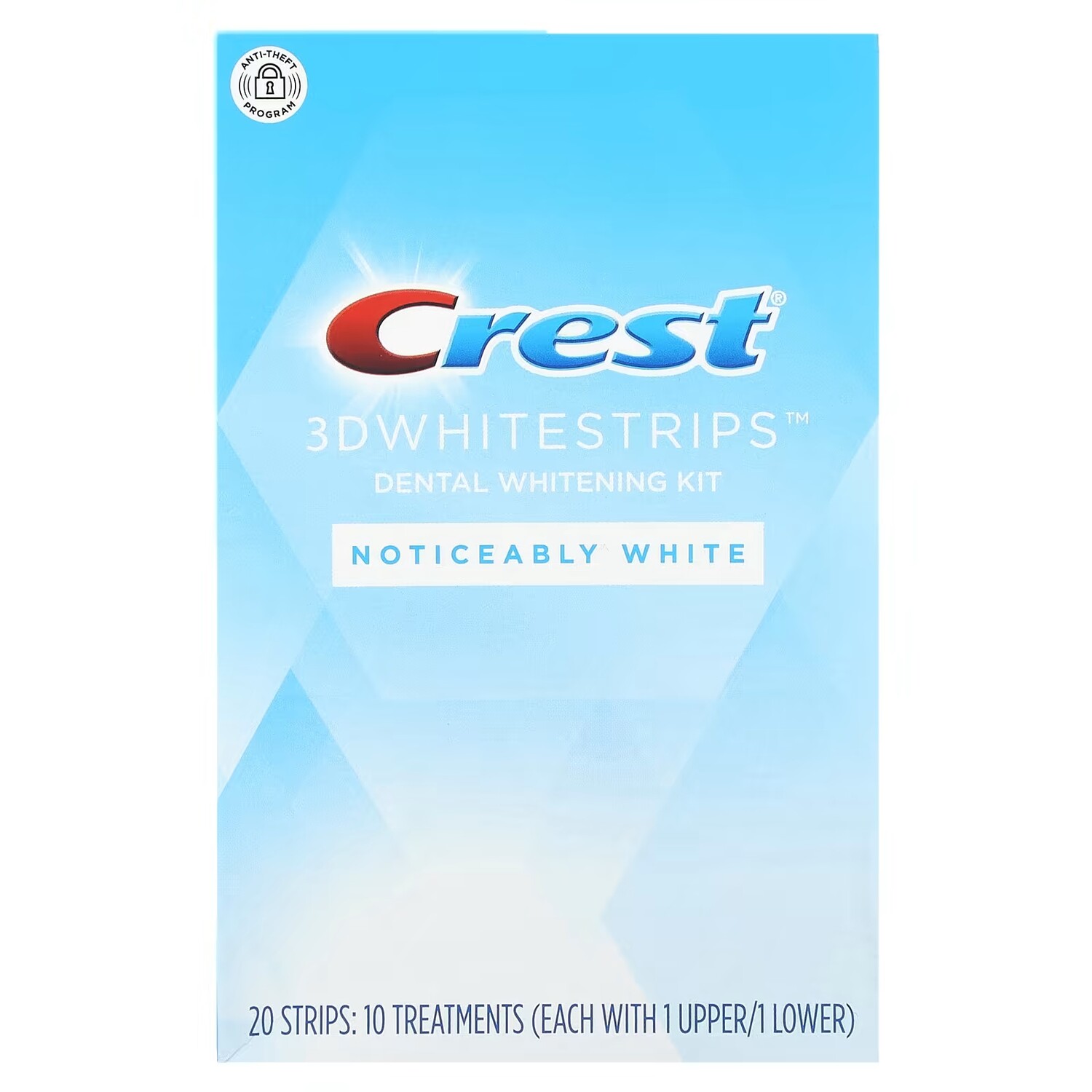 Набор для отбеливания зубов Crest 3D Whitestrips заметный белый цвет, 20 шт.
Набор для отбеливания зубов Crest 3D Whitestrips заметный белый цвет, 20 шт.