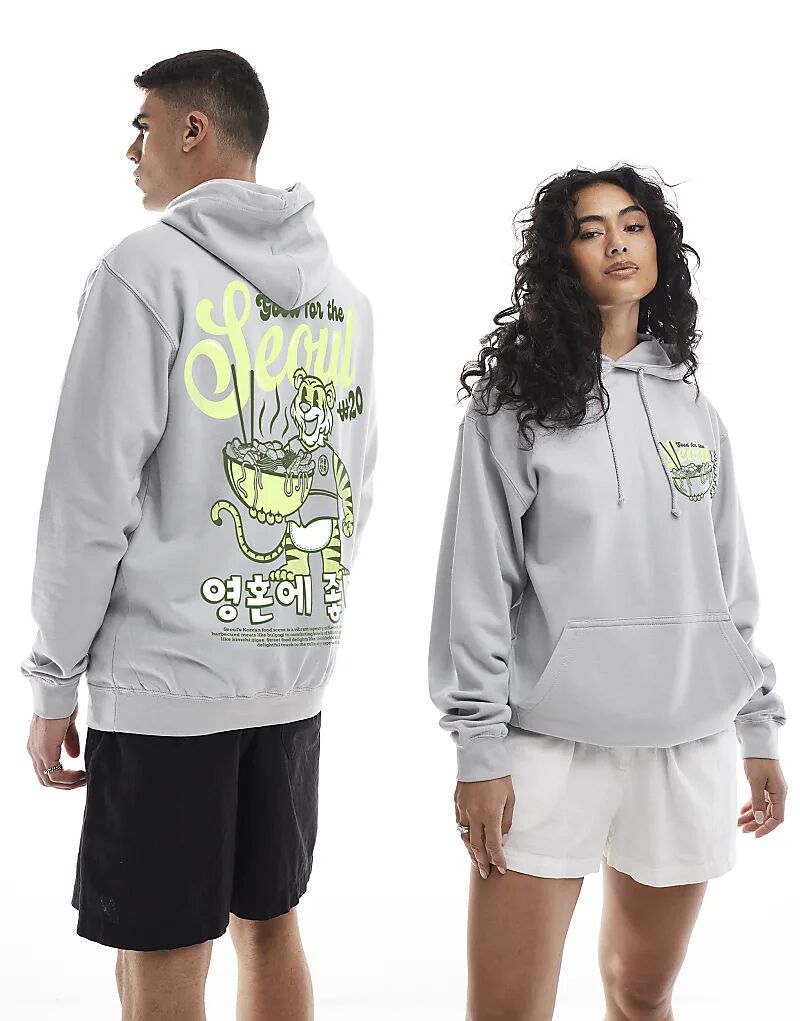 Толстовка PRNT Seoul Tiger серого цвета
Толстовка PRNT Seoul Tiger серого цвета