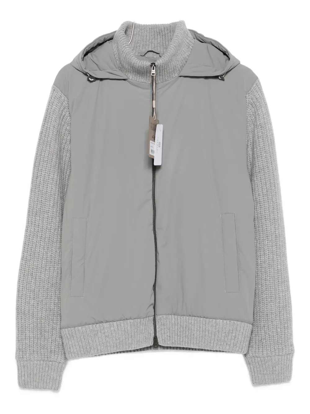 Жакет из ребристой ткани Herno, серый
Жакет из ребристой ткани Herno, серый