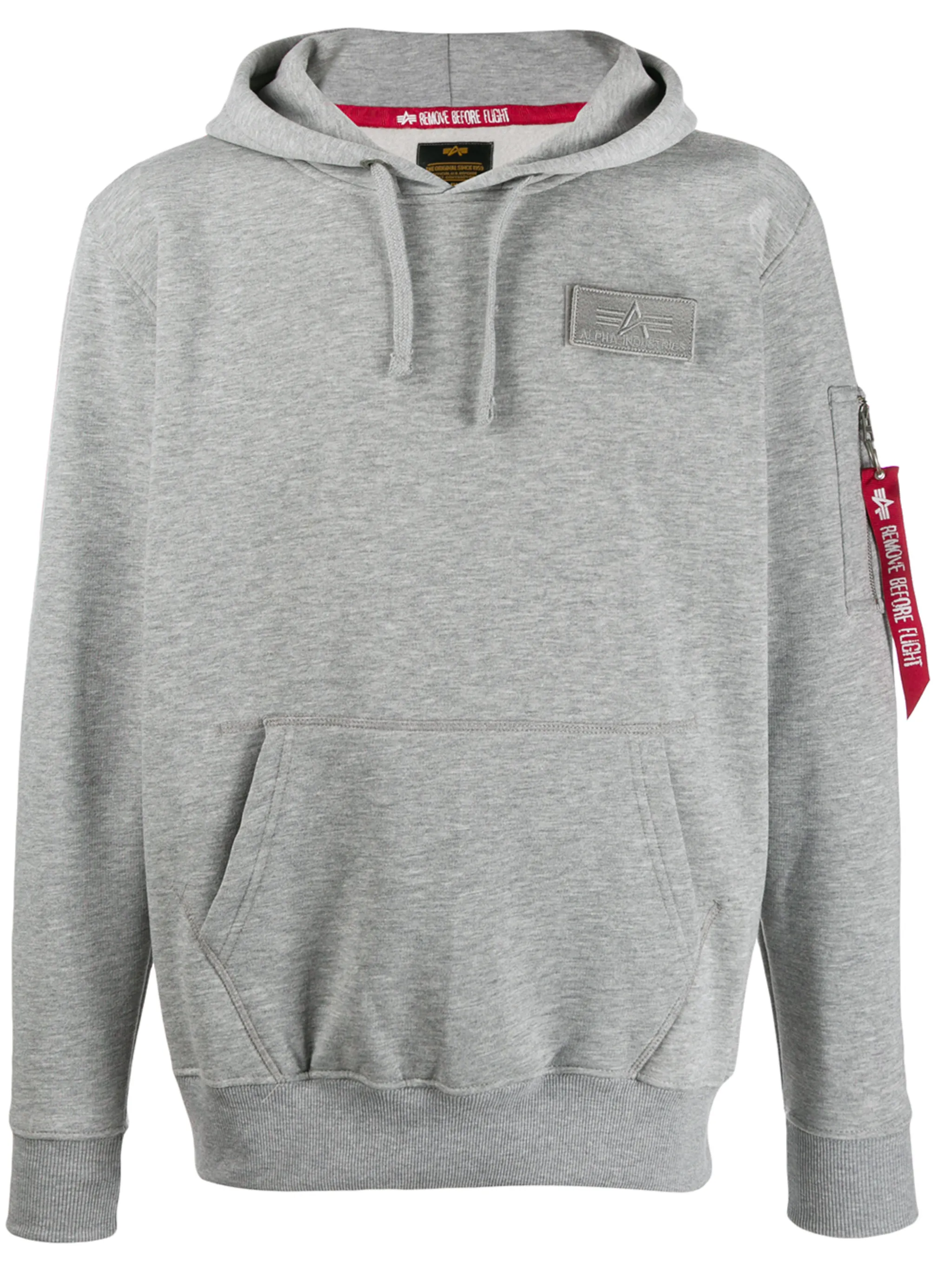 Толстовка с капюшоном и логотипом Alpha Industries, серый
Толстовка с капюшоном и логотипом Alpha Industries, серый