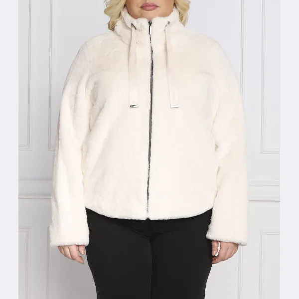 Отличная куртка стандартного кроя больших размеров Persona By Marina Rinaldi, белый 
Отличная куртка стандартного кроя больших размеров Persona By Marina Rinaldi, белый