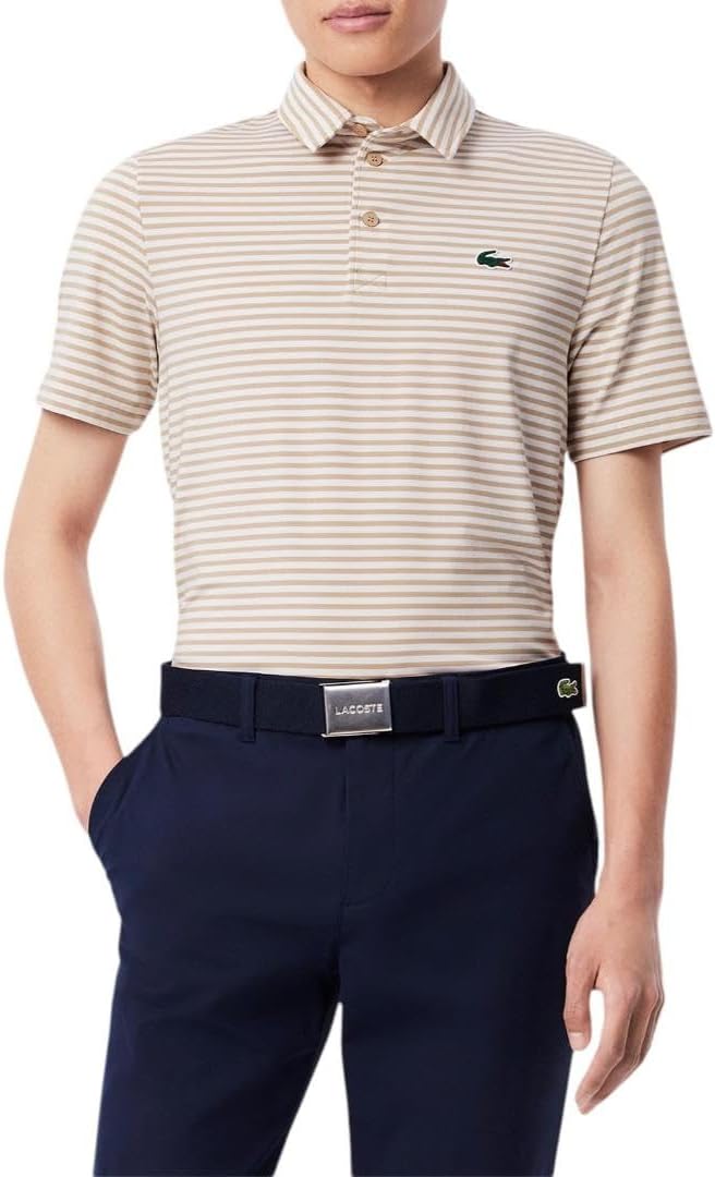 Lacoste мужская спортивная поло Regular Fit с защитой от ультрафиолета для гольфа, Ochre/White Striped, Белый, Lacoste мужская спортивная поло Regular Fit с защитой от ультрафиолета для гольфа, Ochre/White Striped
Lacoste мужская спортивная поло Regular Fit с защитой от ультрафиолета для гольфа, Ochre/White Striped, Белый, Lacoste мужская спортивная поло Regular Fit с защитой от ультрафиолета для гольфа, Ochre/White Striped