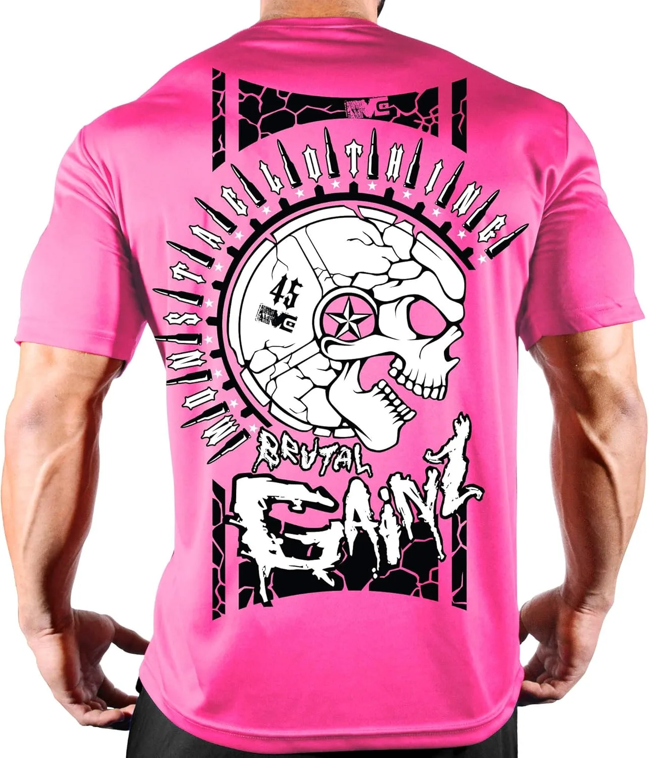 Monsta Clothing Co. Мужская футболка для тренировок Bodybuilding Workout (Brutal Gainz)
Monsta Clothing Co. Мужская футболка для тренировок Bodybuilding Workout (Brutal Gainz)