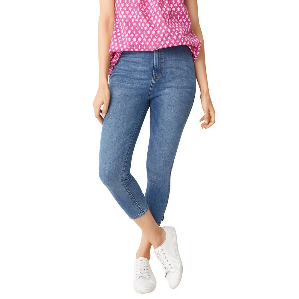 Женские узкие джинсовые капри с 5 карманами Ellos больших размеров, цвет Medium Stonewash
Женские узкие джинсовые капри с 5 карманами Ellos больших размеров, цвет Medium Stonewash