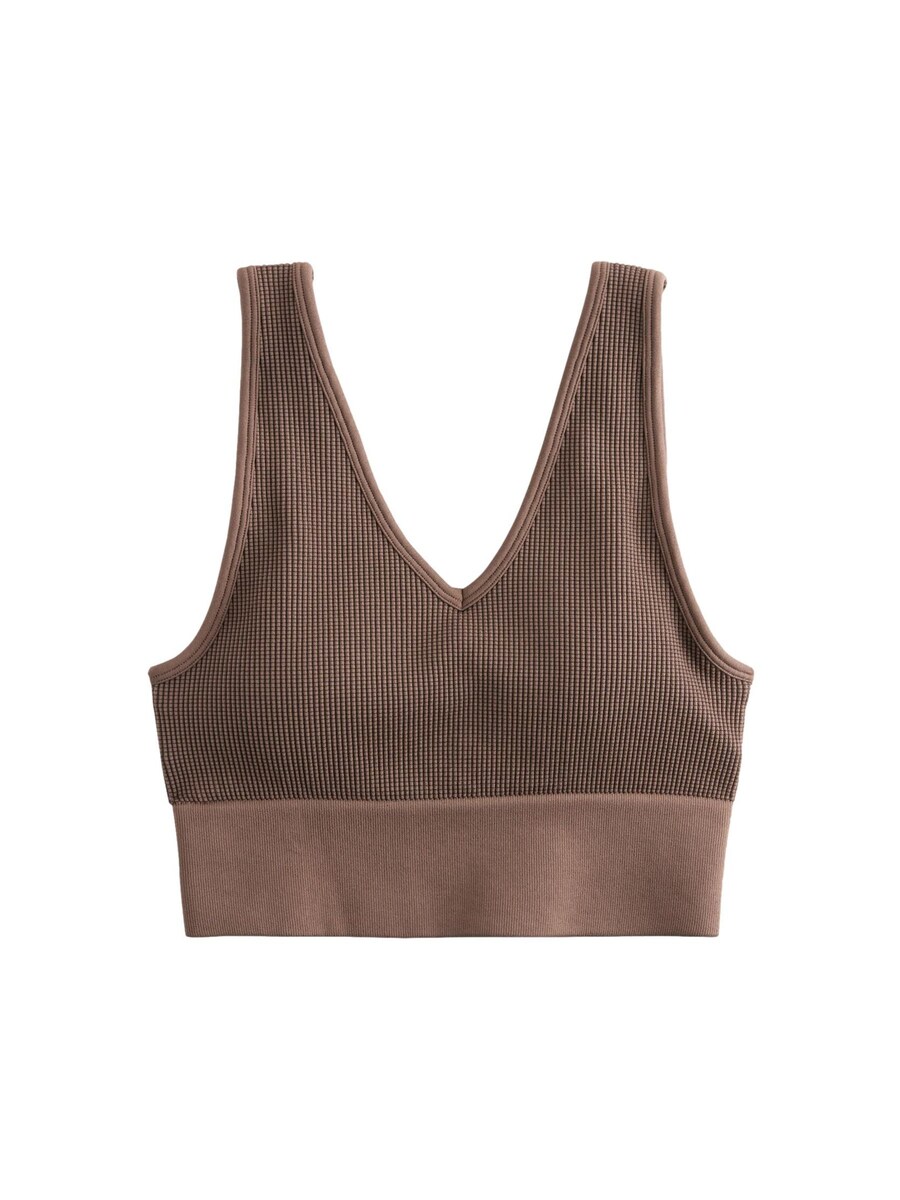 Спортивный бюстгальтер без косточек Next, коричневый
Спортивный бюстгальтер без косточек Next, коричневый