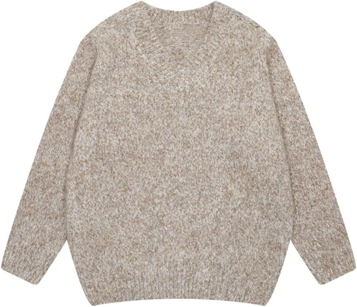 Свитер Bakyarder Unisex V-образным вырезом с современным крапчатым дизайном
Свитер Bakyarder Unisex V-образным вырезом с современным крапчатым дизайном