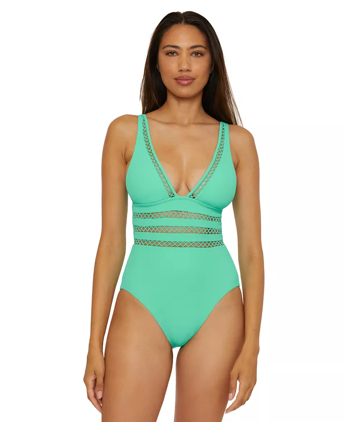 Женский цельный купальник Modern Edge с рельефной резинкой Becca, синий
Женский цельный купальник Modern Edge с рельефной резинкой Becca, синий