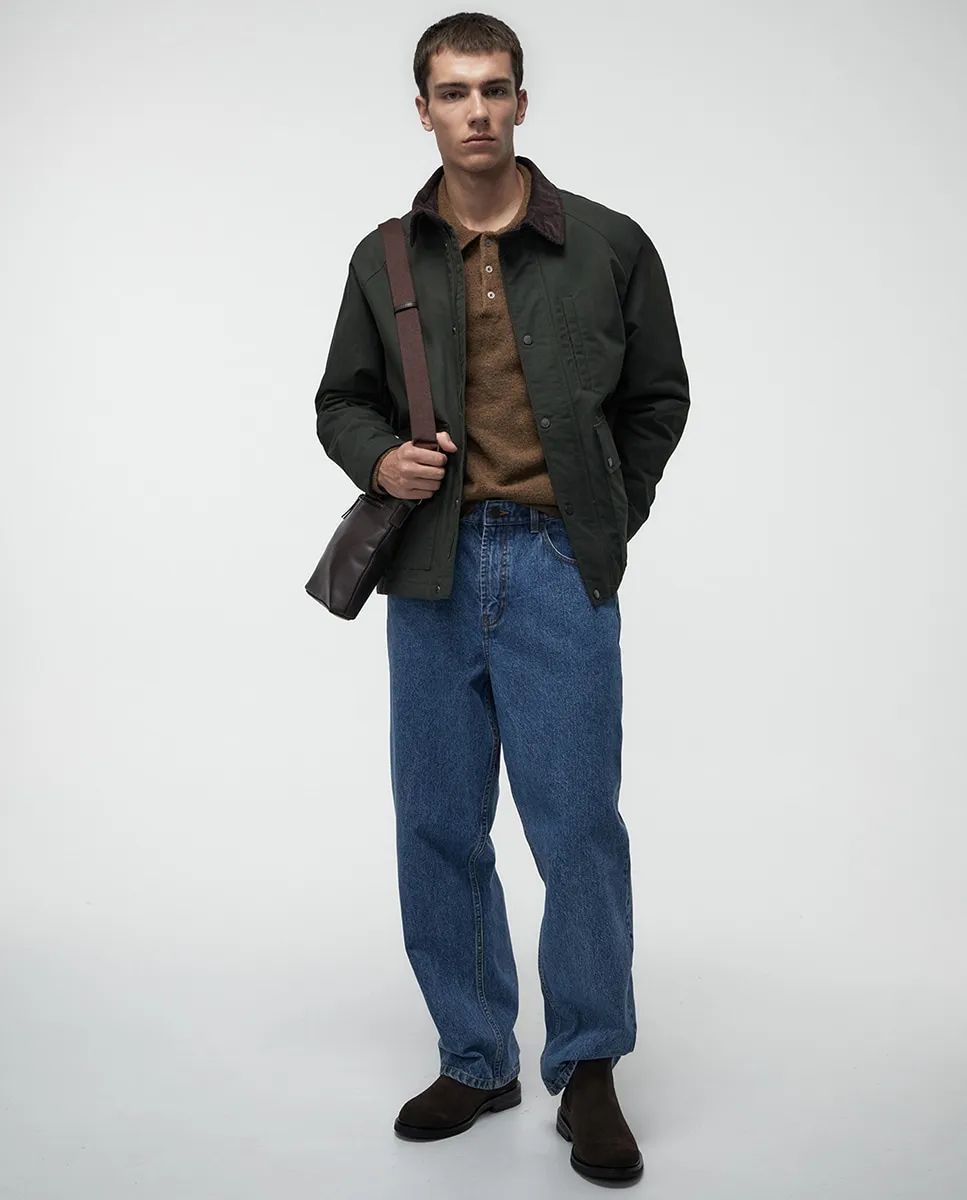 Куртка с контрастными карманами Sfera, темно-зеленый
Куртка с контрастными карманами Sfera, темно-зеленый