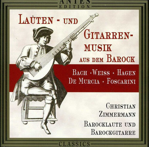 CD диск Zimmermann, Christian: Lute & Guitar Music of the Baroque Era
CD диск Zimmermann, Christian: Lute & Guitar Music of the Baroque Era