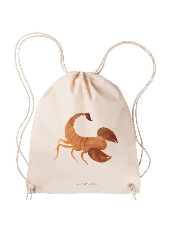 Спортивная сумка Mr & Mrs Panda Sportbeutel Sternzeichen Skorpion ohne Spruch, кремовый
Спортивная сумка Mr & Mrs Panda Sportbeutel Sternzeichen Skorpion ohne Spruch, кремовый