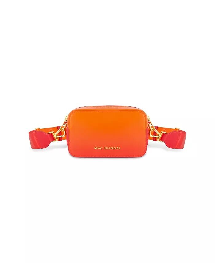 Кожаная сумка через плечо с эффектом омбре Mac Duggal, желтый
Кожаная сумка через плечо с эффектом омбре Mac Duggal, желтый