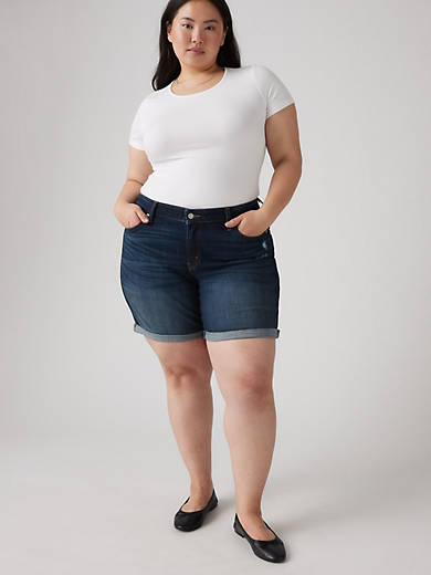 Женские шорты средней длины (большие размеры) Levi's, цвет Young And Old Plus - Light Wash
Женские шорты средней длины (большие размеры) Levi's, цвет Young And Old Plus - Light Wash