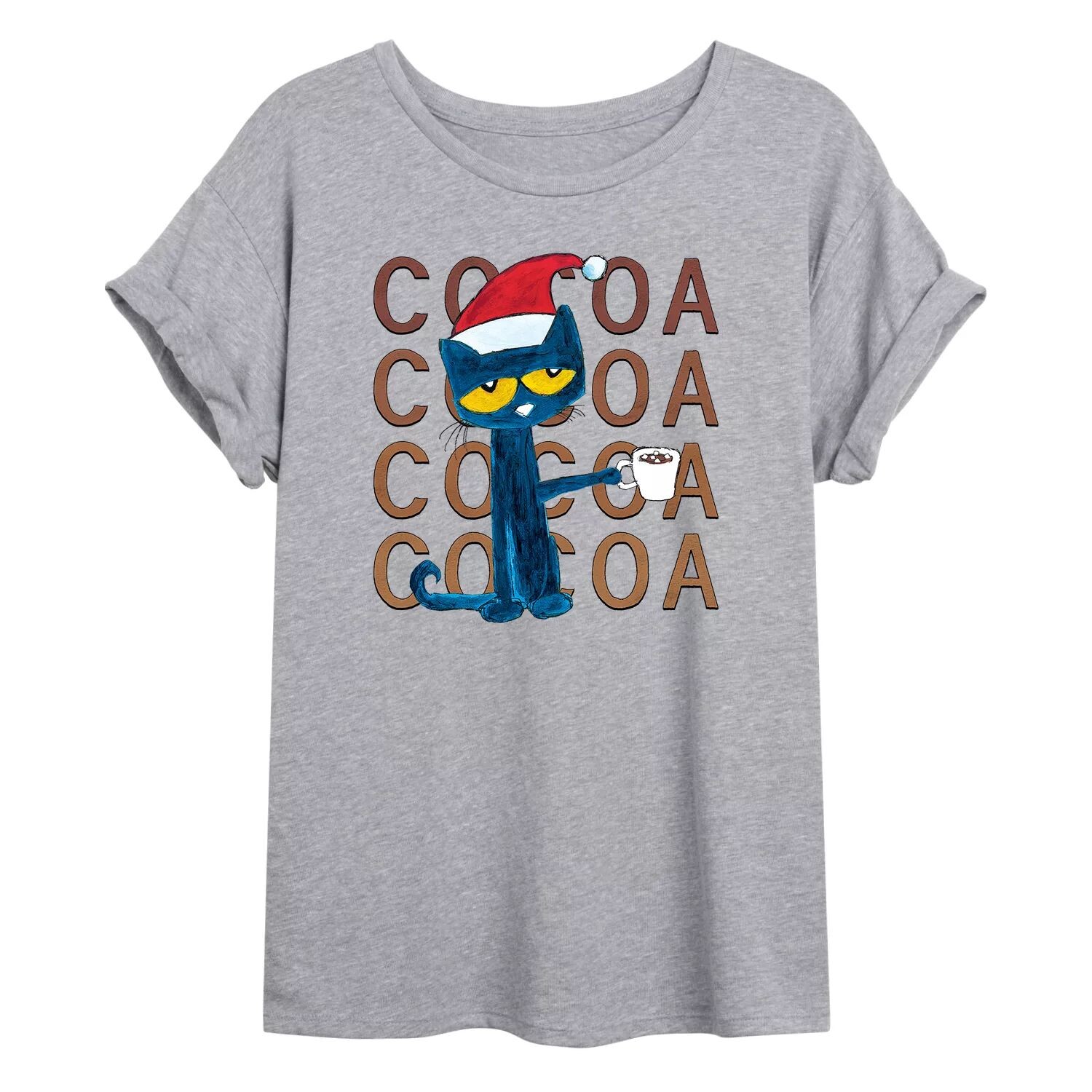 Размерная футболка с рисунком кота Пита для юниоров «Какао» Licensed Character
Размерная футболка с рисунком кота Пита для юниоров «Какао» Licensed Character