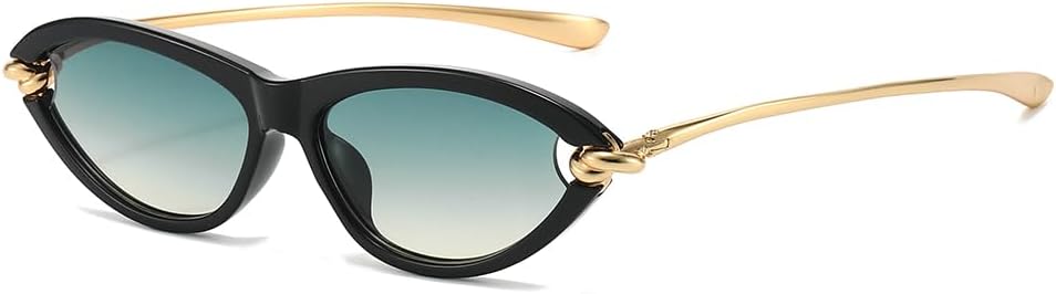 Солнцезащитные очки YAMEIZE в стиле ретро «кошачий глаз» для женщин, винтажные, маленькие, овальные, в стиле 90-х, золотистая оправа, защита от ультрафиолета UV400, Black Green Brown
Солнцезащитные очки YAMEIZE в стиле ретро «кошачий глаз» для женщин, винтажные, маленькие, овальные, в стиле 90-х, золотистая оправа, защита от ультрафиолета UV400, Black Green Brown