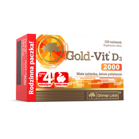 Olimp Gold-Vit D3 2000 - 120 таблеток Olimp Labs
Olimp Gold-Vit D3 2000 - 120 таблеток Olimp Labs