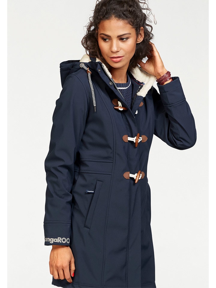 Kangaroos Темно-синяя куртка из софтшелла
Kangaroos Темно-синяя куртка из софтшелла