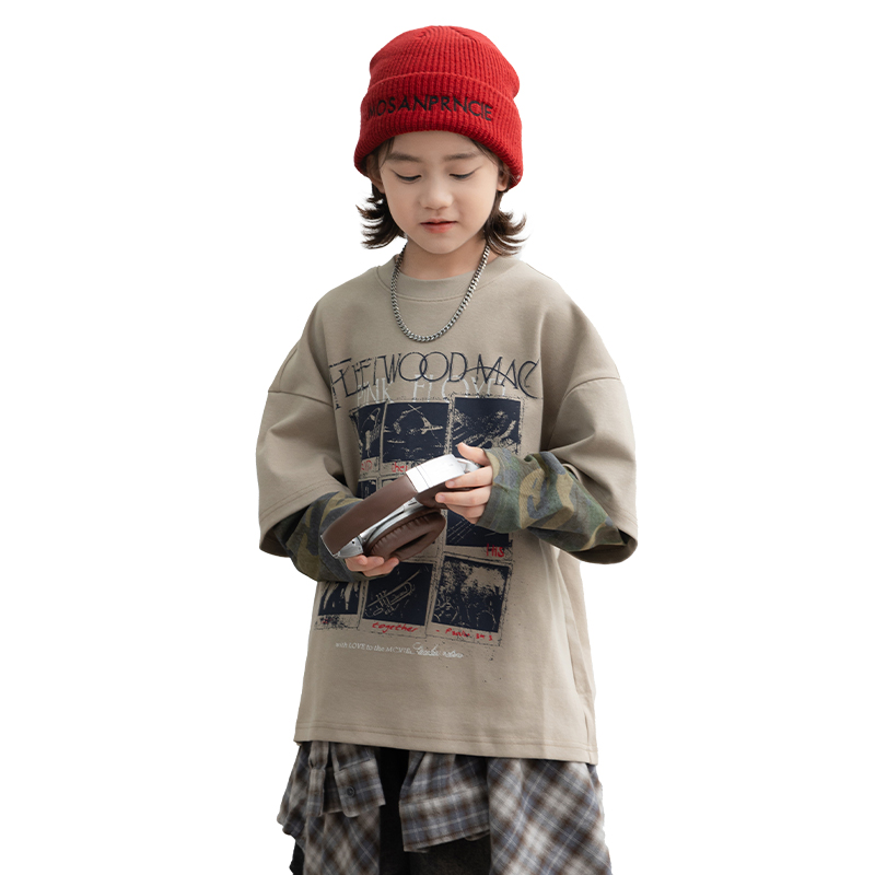 Детский свитшот с круглым вырезом Moderate EASTERN CAMEL, светло-coffee
Детский свитшот с круглым вырезом Moderate EASTERN CAMEL, светло-coffee