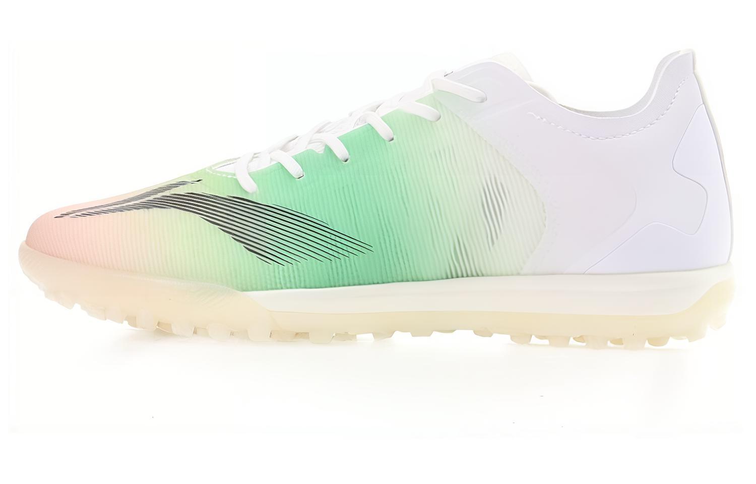 LINING ЛиНинг ТФ резиновые сломанные шипы для зала с амортизацией, противоскользящие и износостойкие футбольные бутсы мужские бело-зеленые
LINING ЛиНинг ТФ резиновые сломанные шипы для зала с амортизацией, противоскользящие и износостойкие футбольные бутсы мужские бело-зеленые