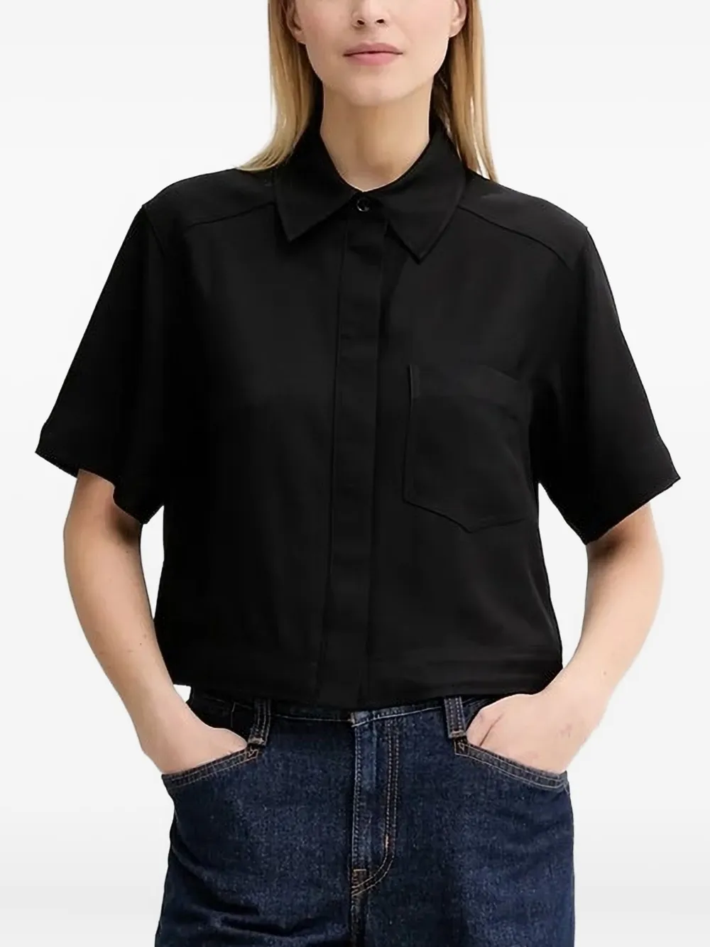 Рубашка с короткими рукавами Marc O'Polo, черный
Рубашка с короткими рукавами Marc O'Polo, черный