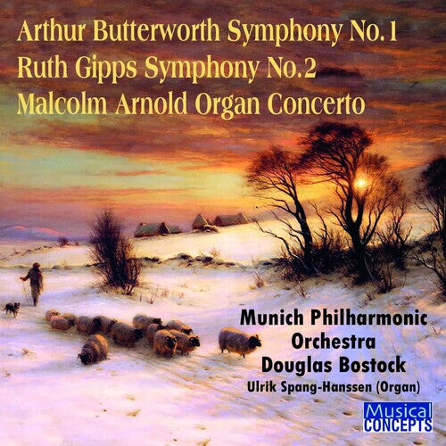 CD диск Munich Symphony Orchestra / Bostock, Douglas: Arthur Butterworth Symphony No.1; Ruth Gipps Symphony No.2; Malcolm A
CD диск Munich Symphony Orchestra / Bostock, Douglas: Arthur Butterworth Symphony No.1; Ruth Gipps Symphony No.2; Malcolm A