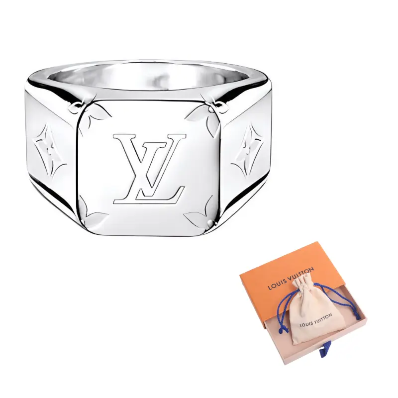 Перстень с гравировкой монограммы LOUIS VUITTON
Перстень с гравировкой монограммы LOUIS VUITTON