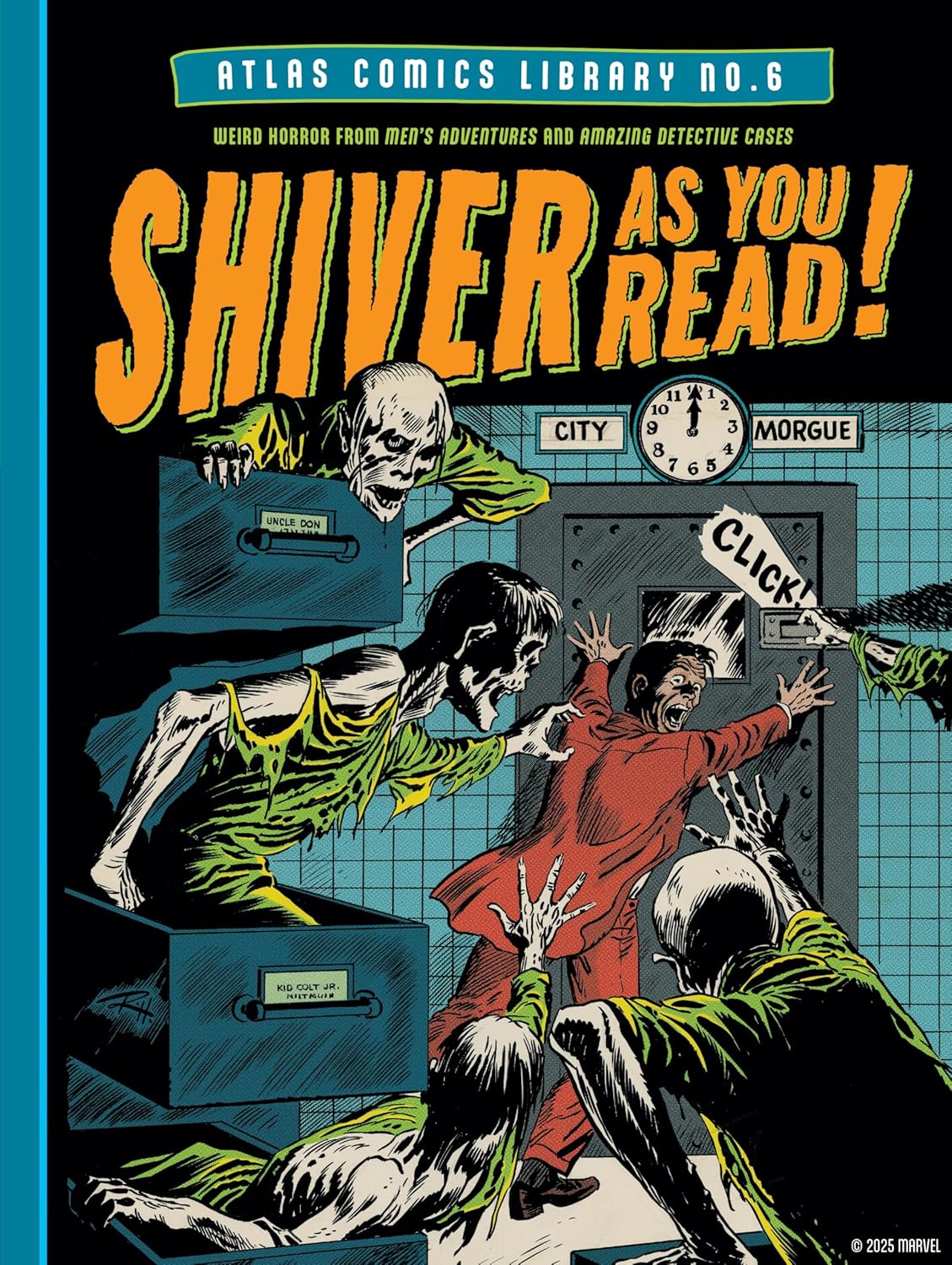 The Atlas Comics Library No. 6: Shiver As You Read! (The Fantagraphics Atlas Comics Library) (Fantagraphics)
The Atlas Comics Library No. 6: Shiver As You Read! (The Fantagraphics Atlas Comics Library) (Fantagraphics)